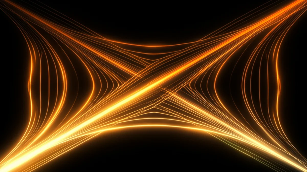 Timeline visualization showing AI development scenarios and projections for 2027-2030