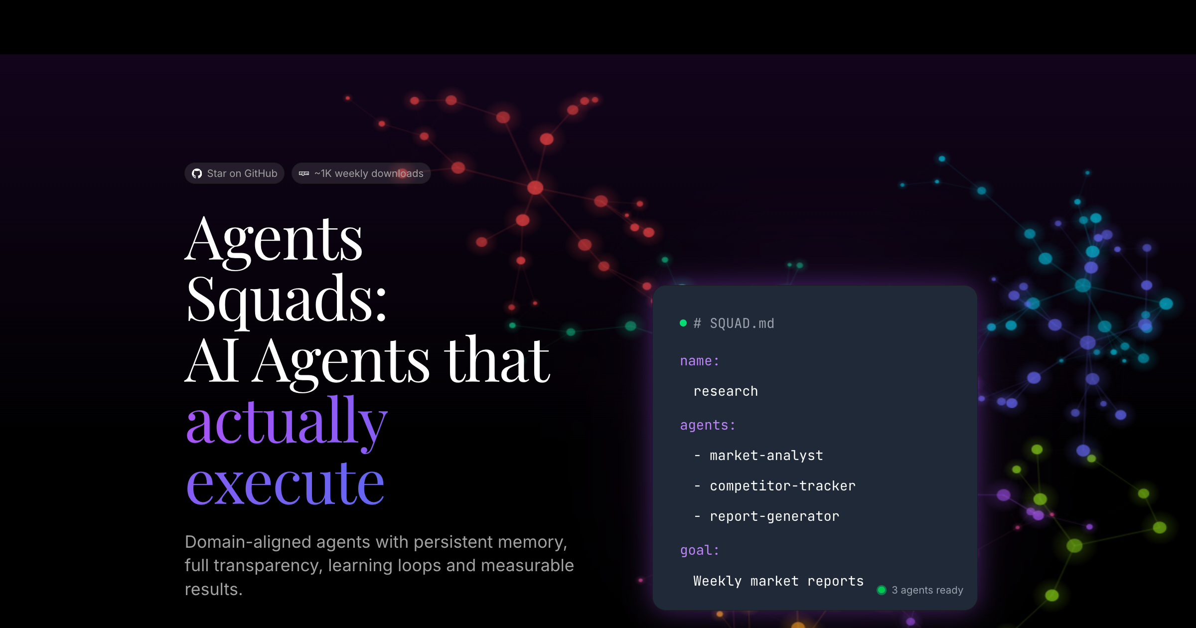 Getting Started - Squads CLI | Agents Squads